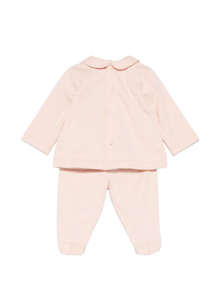 Completo rosa chiaro per neonata ENCD1170JF054 C036 Elisabetta Franchi Kids 