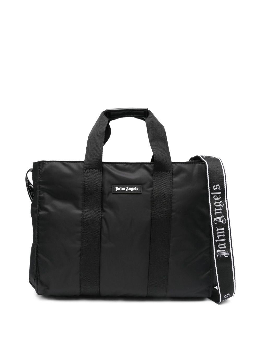 Borsa mamma nera PBXE001C99FAB001 1003 Palm Angels Kids 