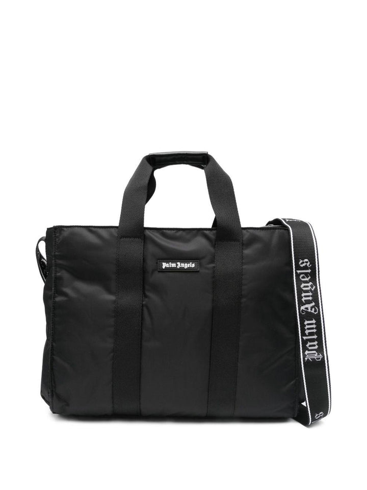 Borsa mamma nera PBXE001C99FAB001 1003 Palm Angels Kids 