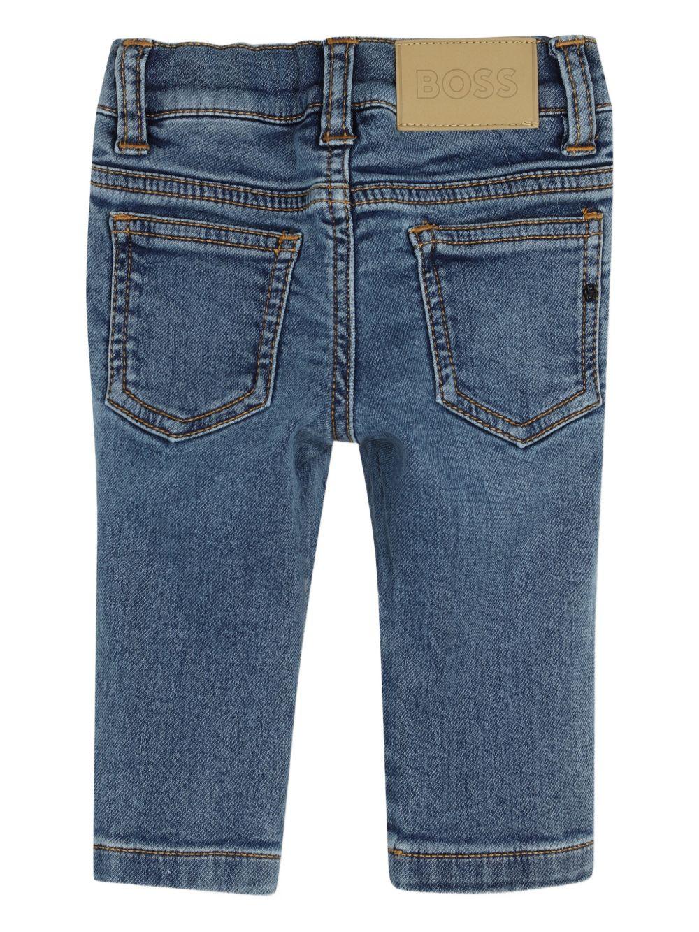 Jeans blu per noenato J52857 Z18 Boss Kids 