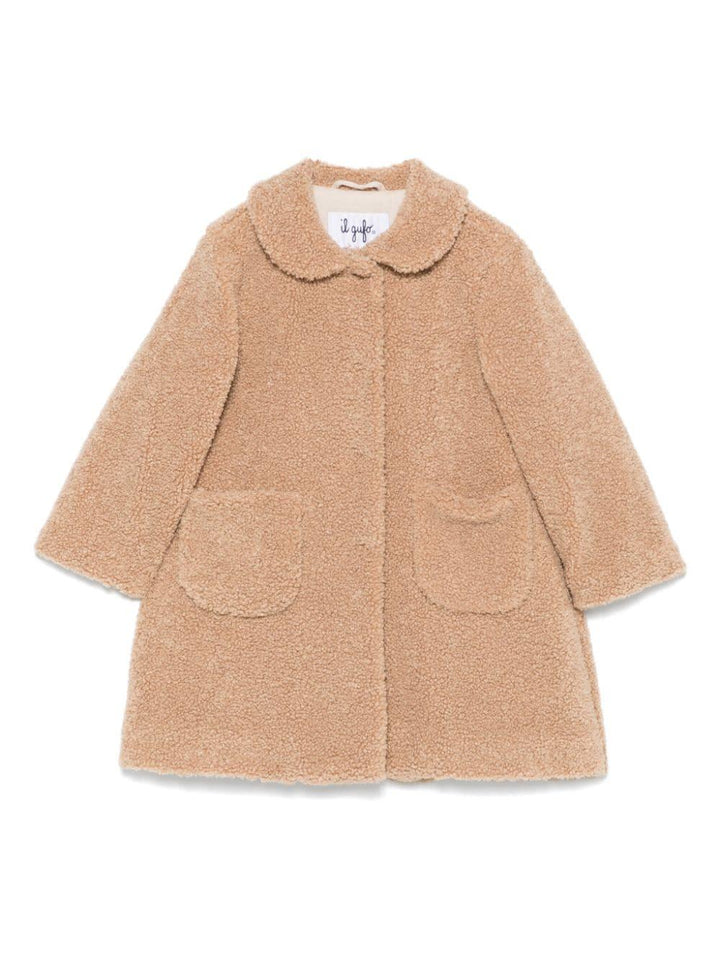 Cappotto beige per bambina