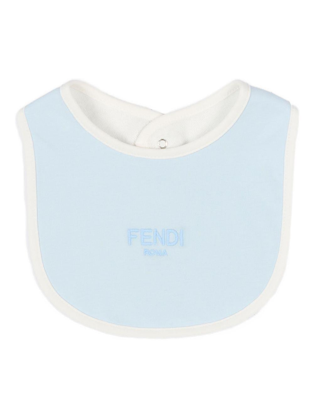 Tutina azzurra per neonato BUK154ST8 F19J4 Fendi Kids 
