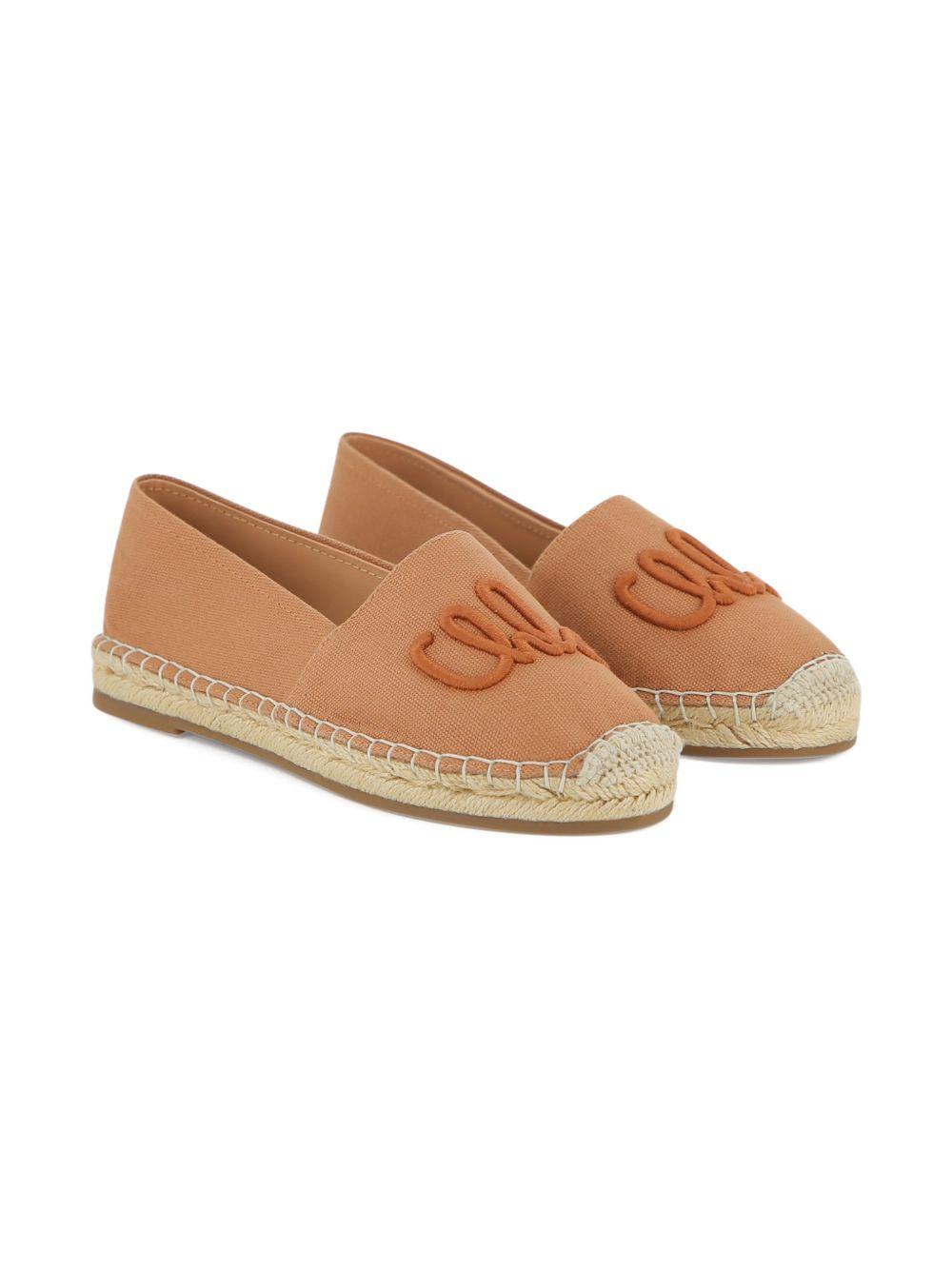 Scarpe marroni per bambina C20879 239 Chloe 