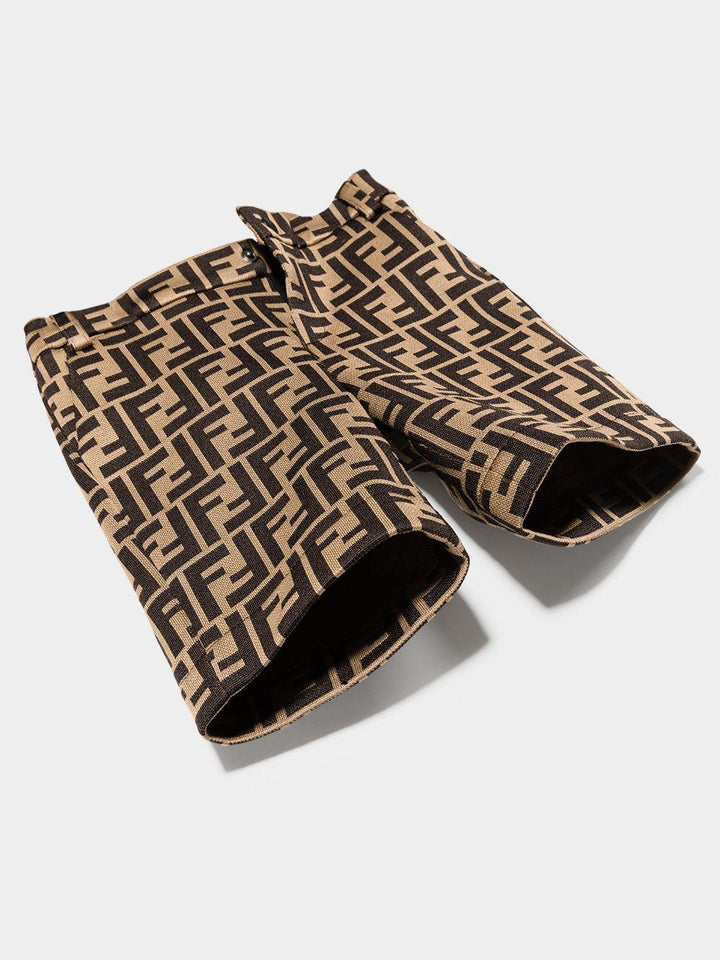 Bermuda marrone per neonato BMF176A6A6 F0E0X Fendi Kids 