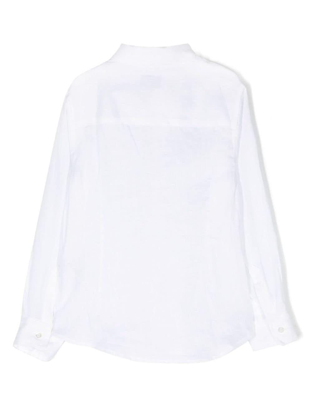 White linen shirt for boys