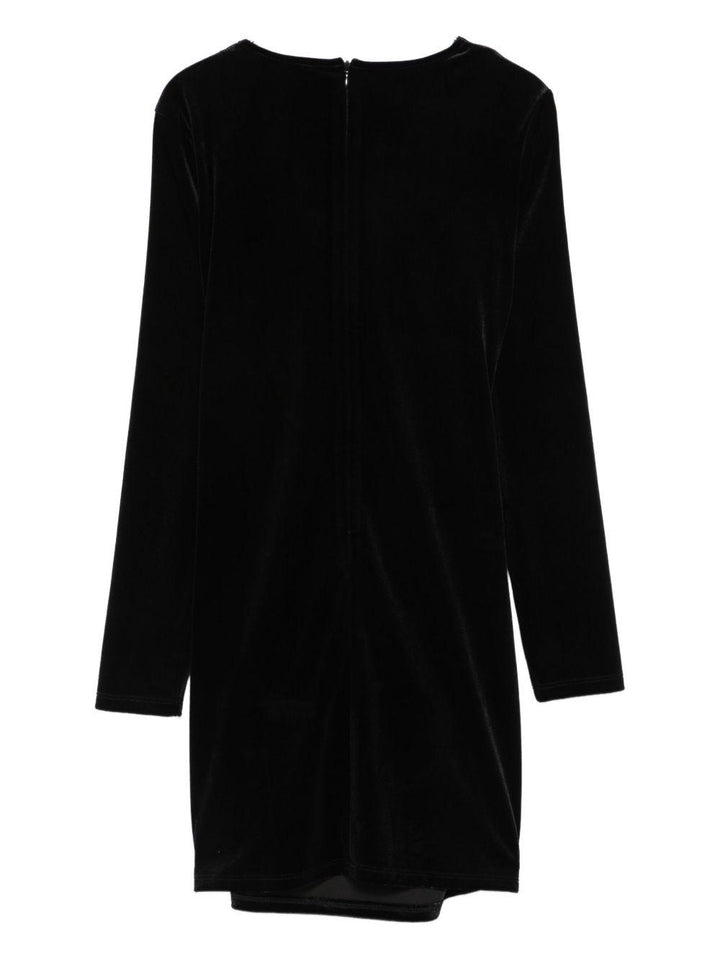 Abito nero per bambina 252GJ2035 00006 Twin Set 