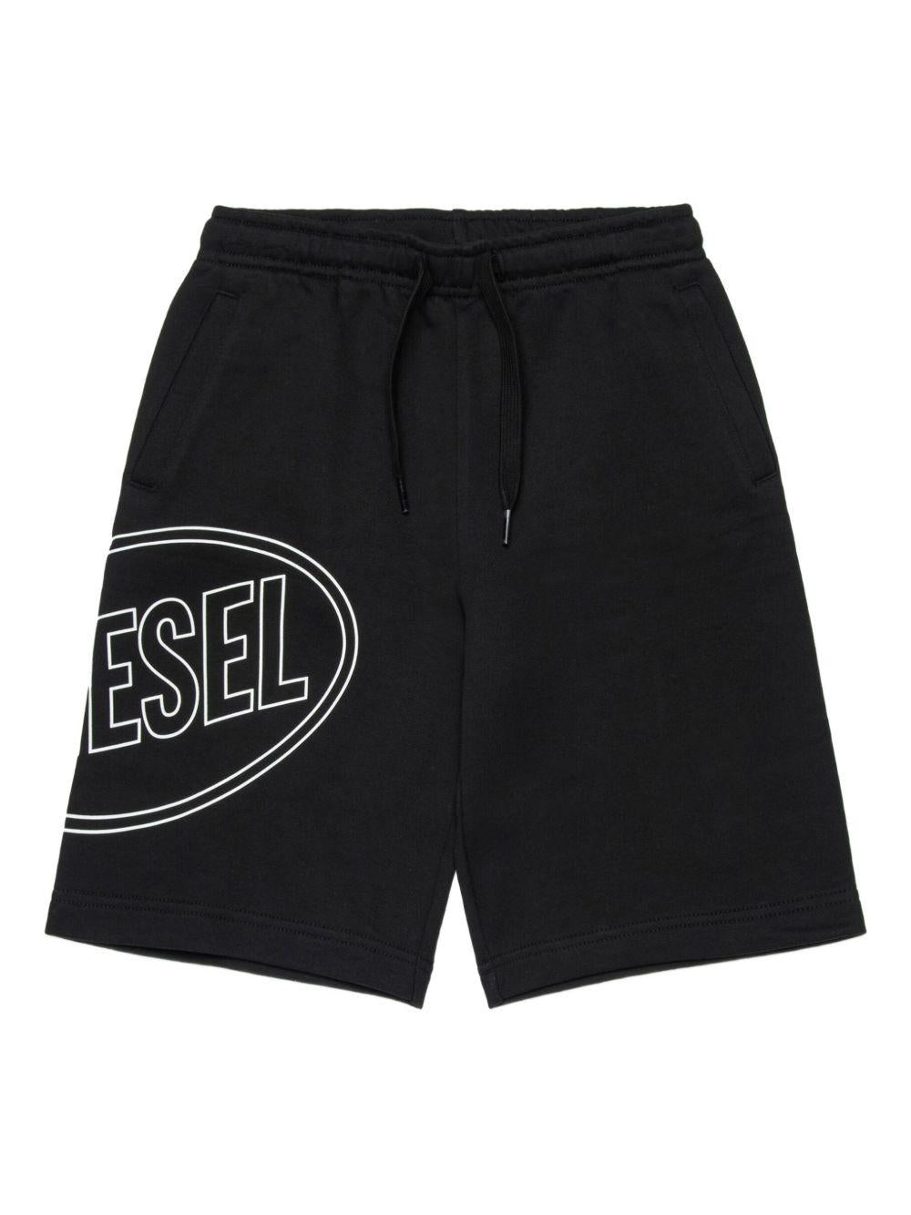 Bermuda nera per bambino J026760GEAD K900 Diesel Kids 