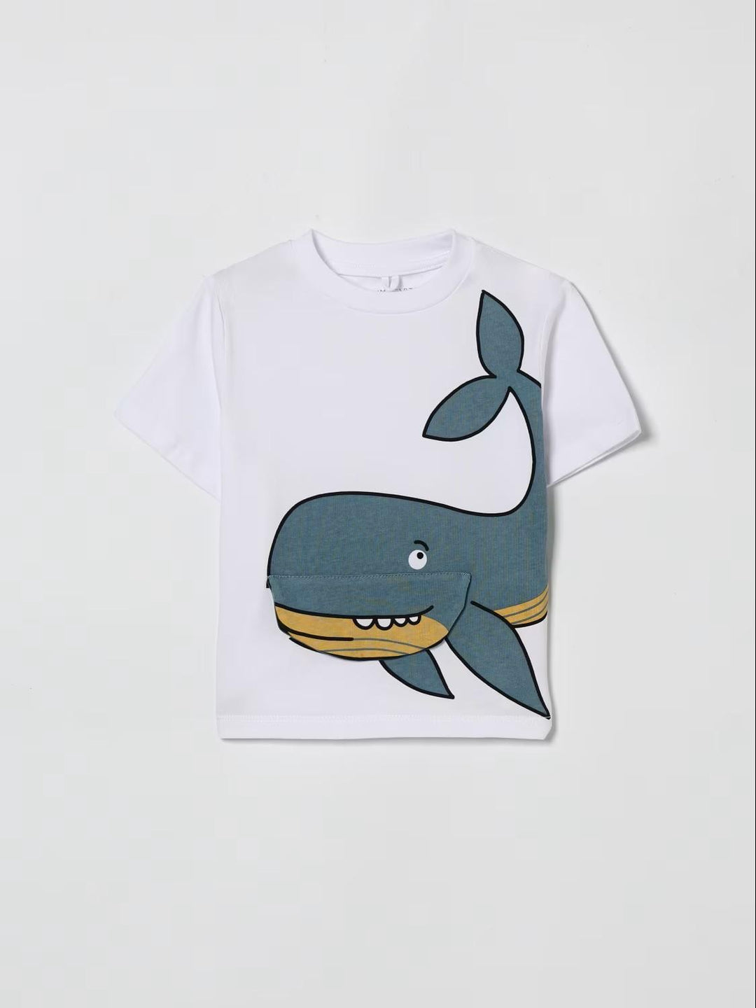 T-shirt bianca per bambino TY8Q71Z0434 100 Stella McCartney Kids 