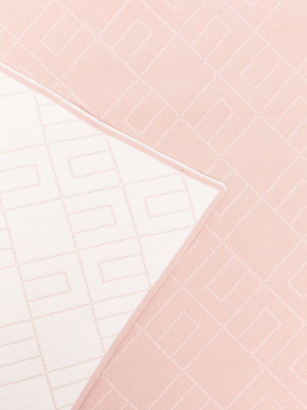 Coperta rosa per neonata ENCO080CFL229 D770 Elisabetta Franchi Kids 