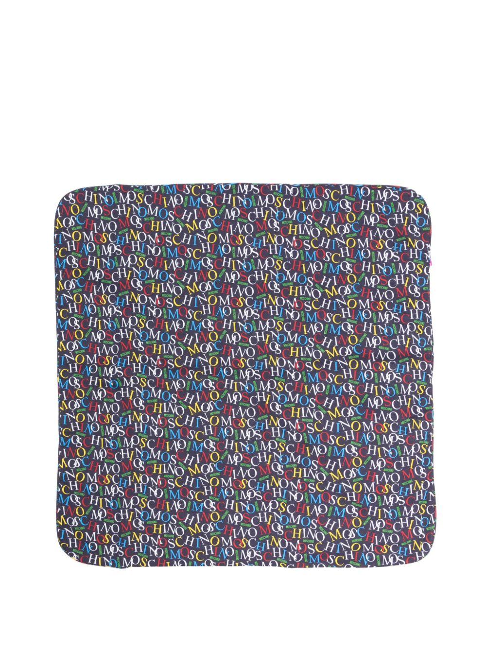 Coperta blu per neonato MOB00FLCB66 84804 Moschino Kids 