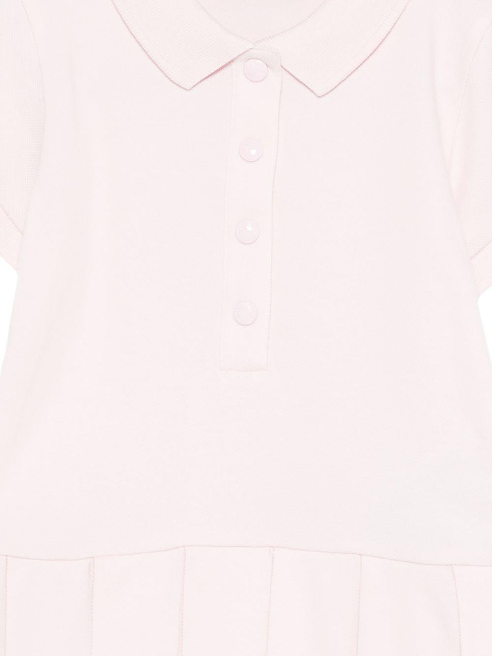 Abito rosa chiaro per neonata 9518I000088496F 505 Moncler Kids 