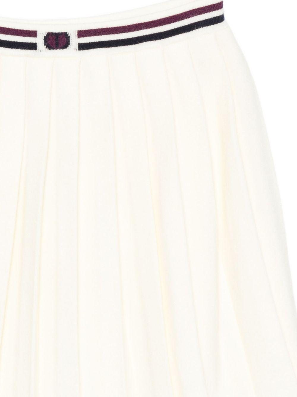 Gonna bianca sporco per bambina 252GJ3034 00435 Twin Set 