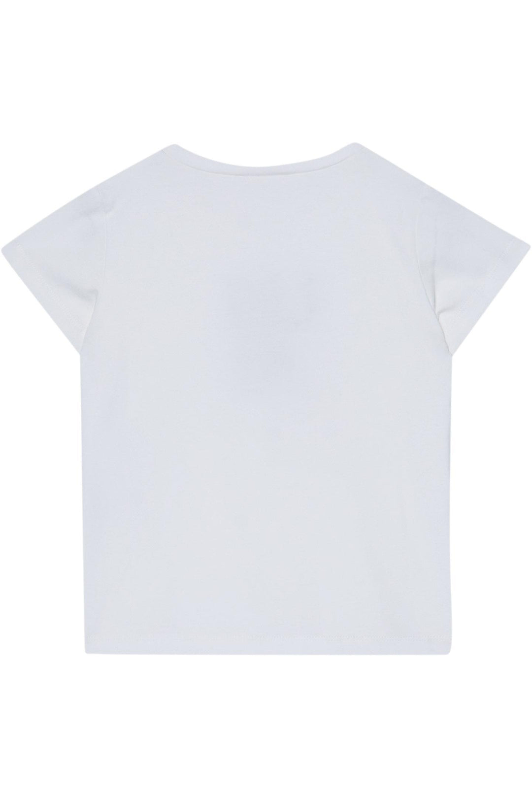 T-shirt bianca per bambina