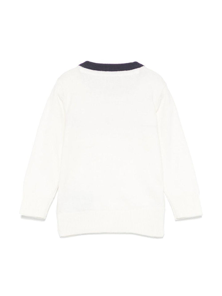 Maglione bianco per neonato