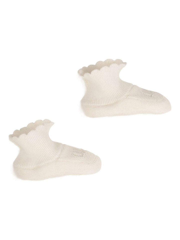 Kit berretto e pantofole per neonata C20768 117 Chloe 
