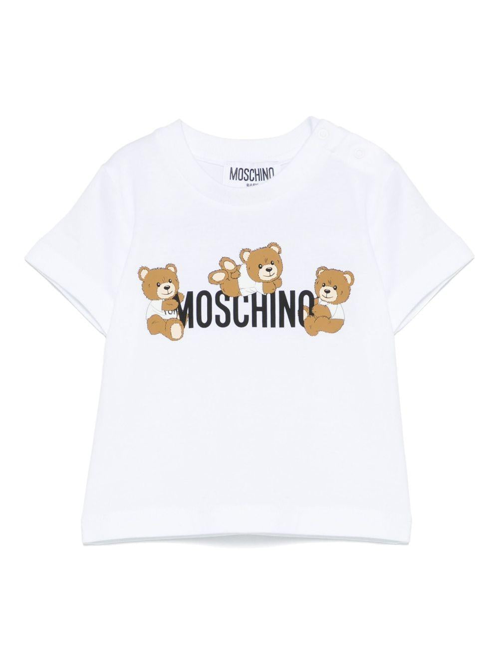T-shirt bianco per neonato