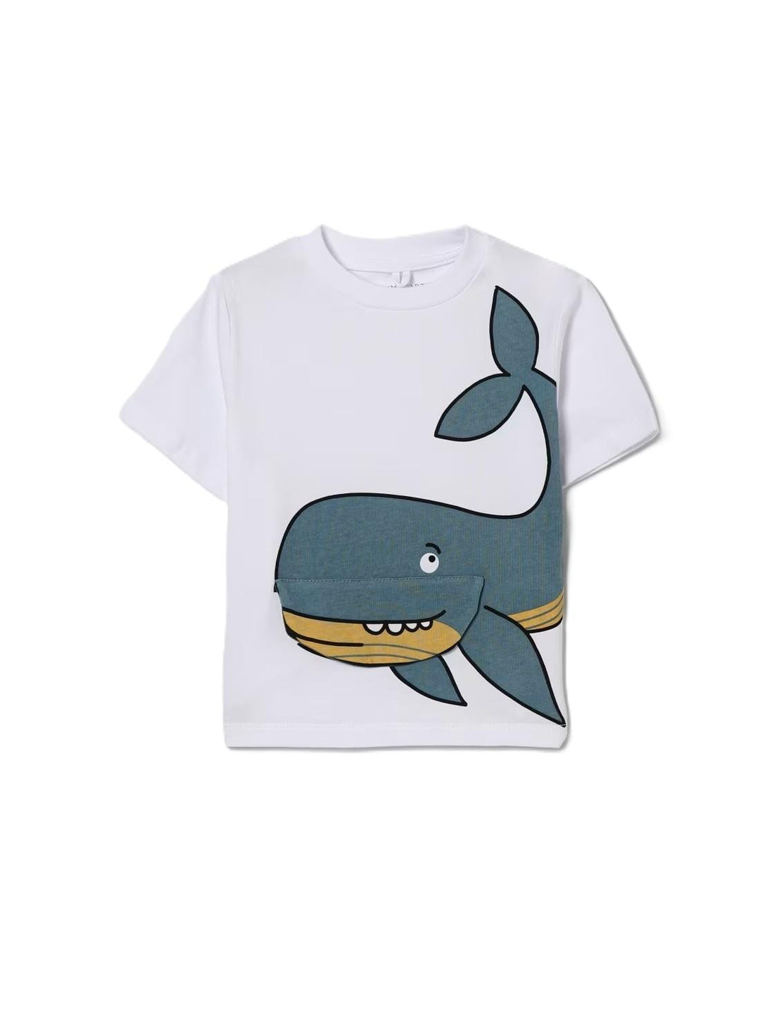 T-shirt bianca per bambino TY8Q71Z0434 100 Stella McCartney Kids 
