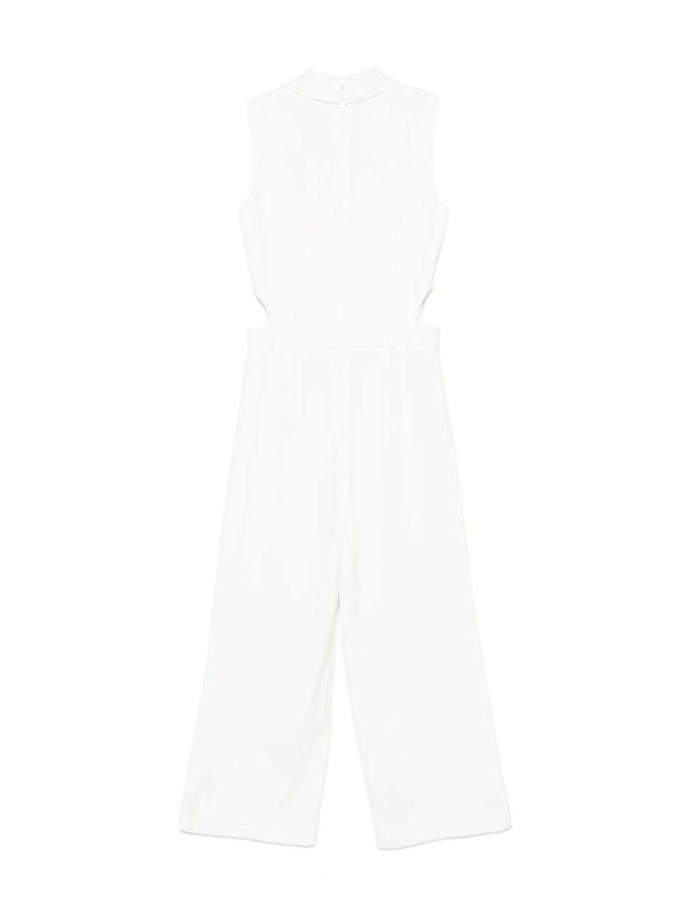 Ecru tracksuit for girls
