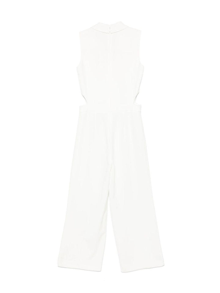 Ecru tracksuit for girls