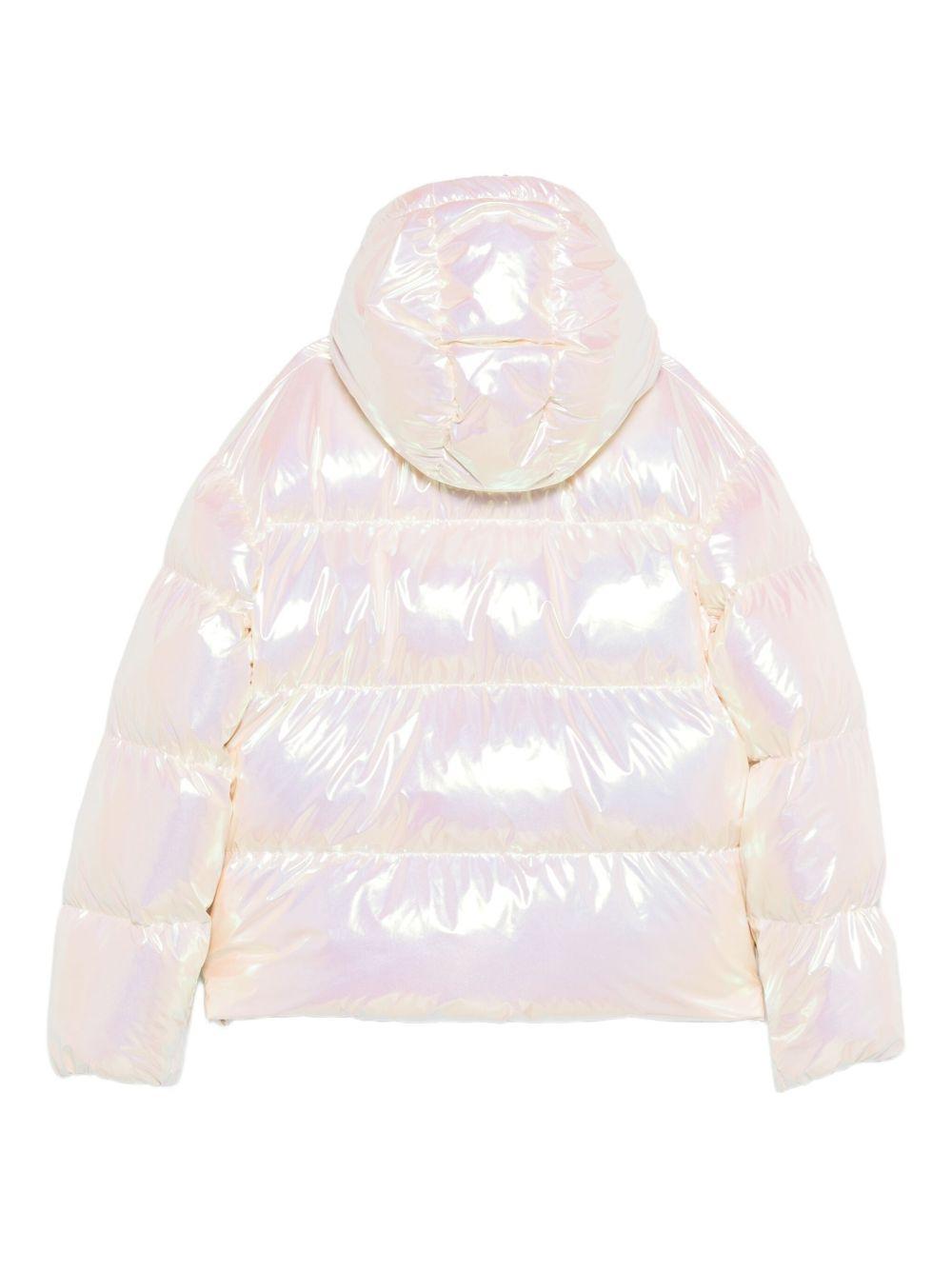 Giubbotto rosa per bambina PGEJ005F25FAB001 8103 Palm Angels Kids 