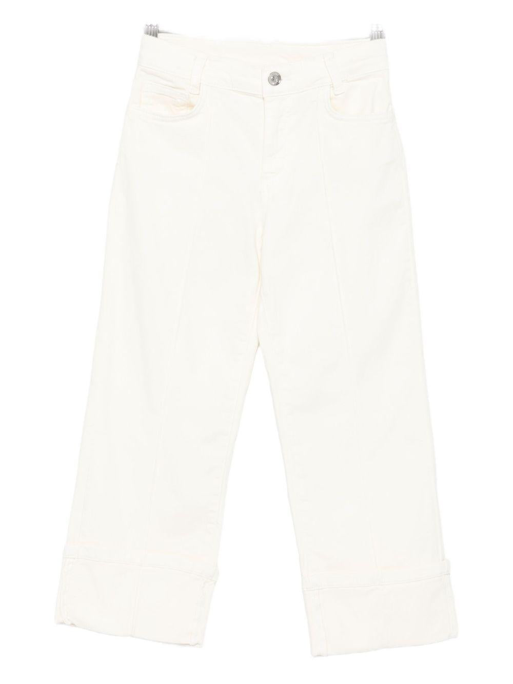 Jeans bianchi per bambina GF5197T012A 71322 Liu Jo 