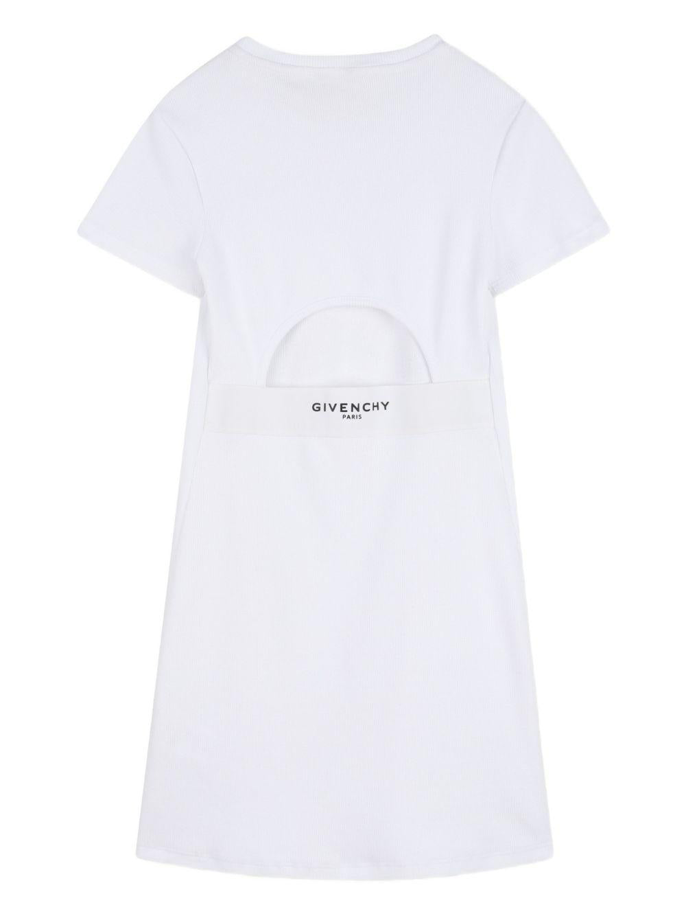 Abito bianco per bambina H31222 10P Givenchy Kids 