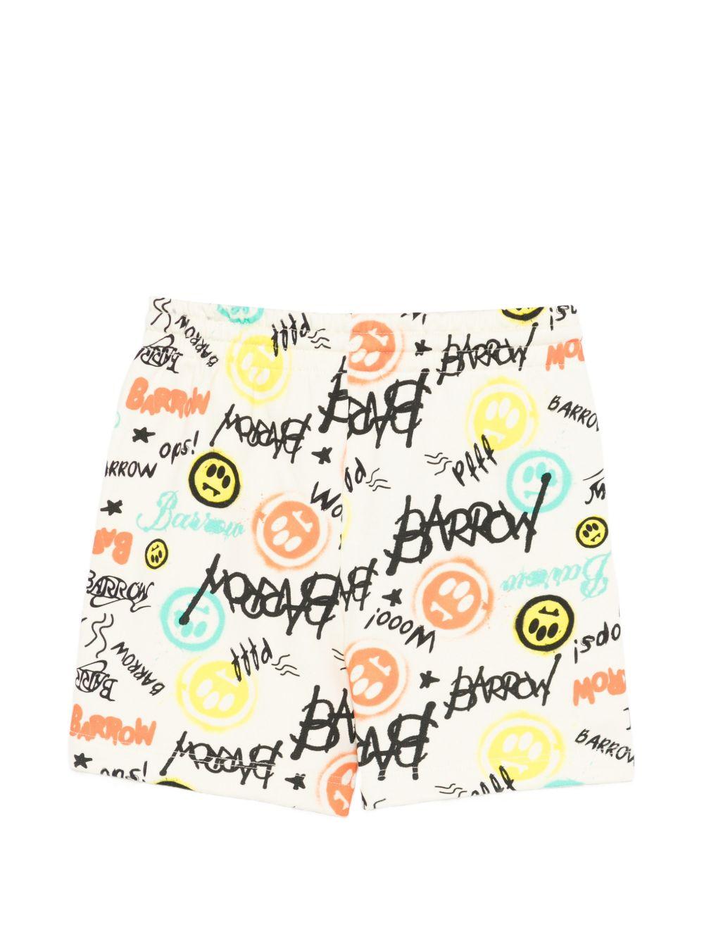 Bermuda crema per bambino S6BKJUBE047 013 Barrow Kids 
