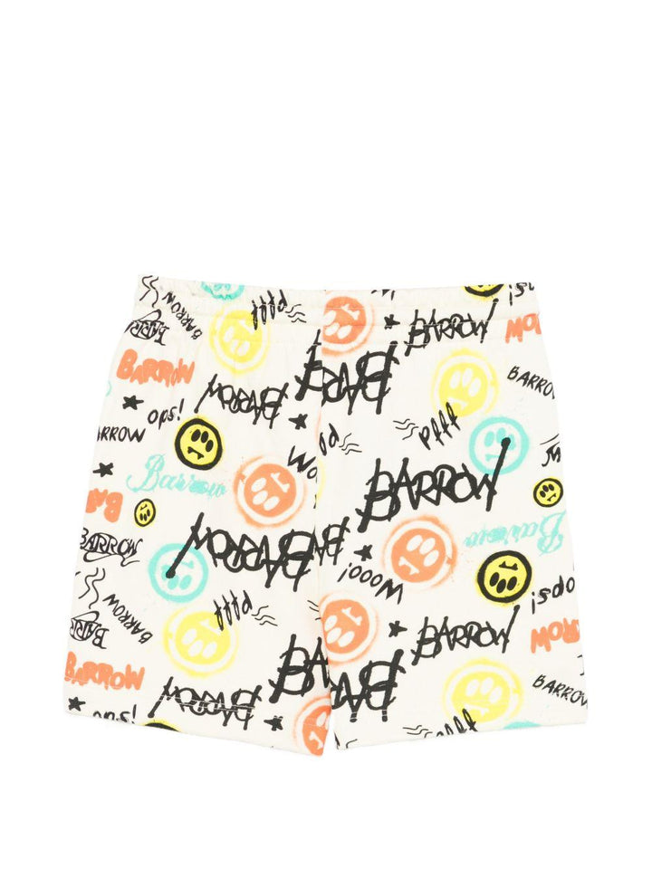 Bermuda crema per bambino S6BKJUBE047 013 Barrow Kids 