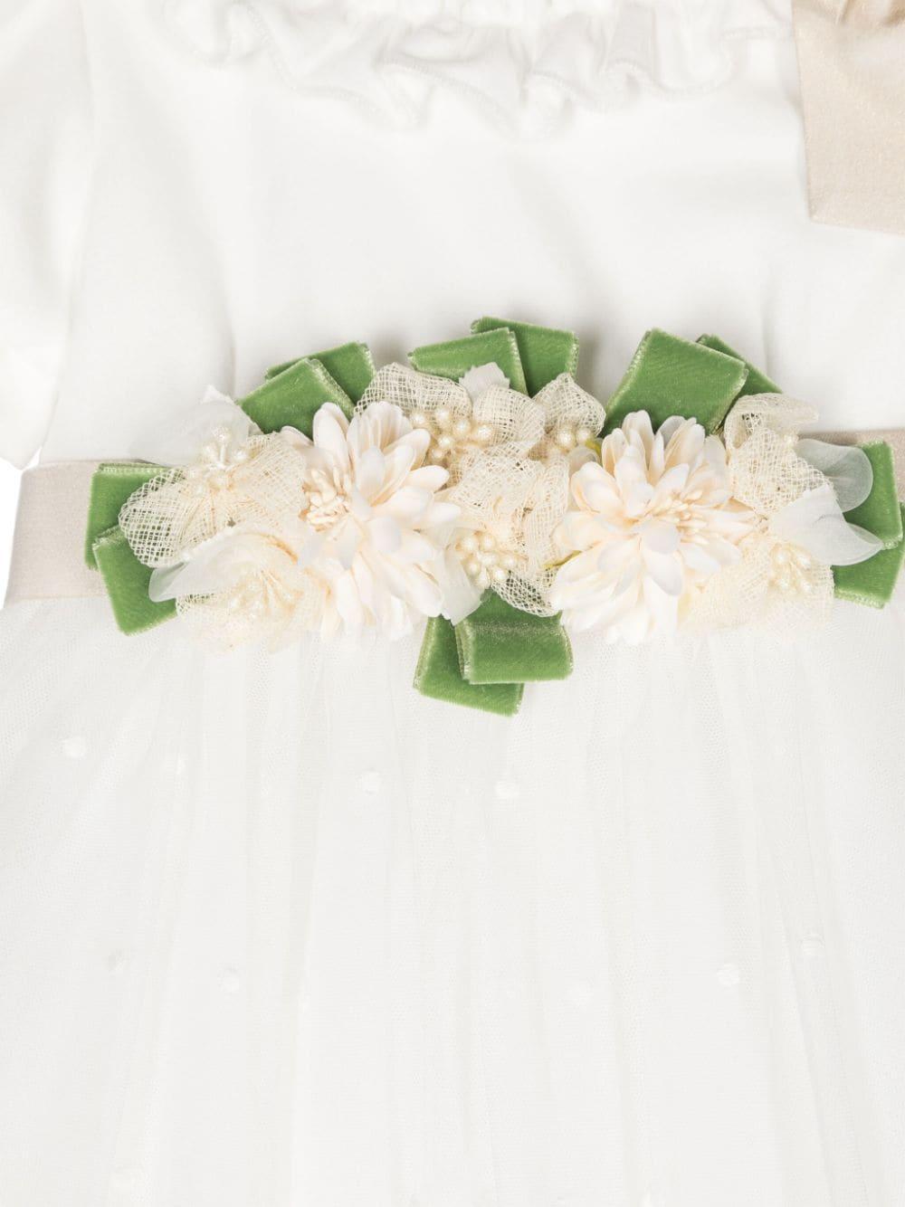 White dress for baby girl