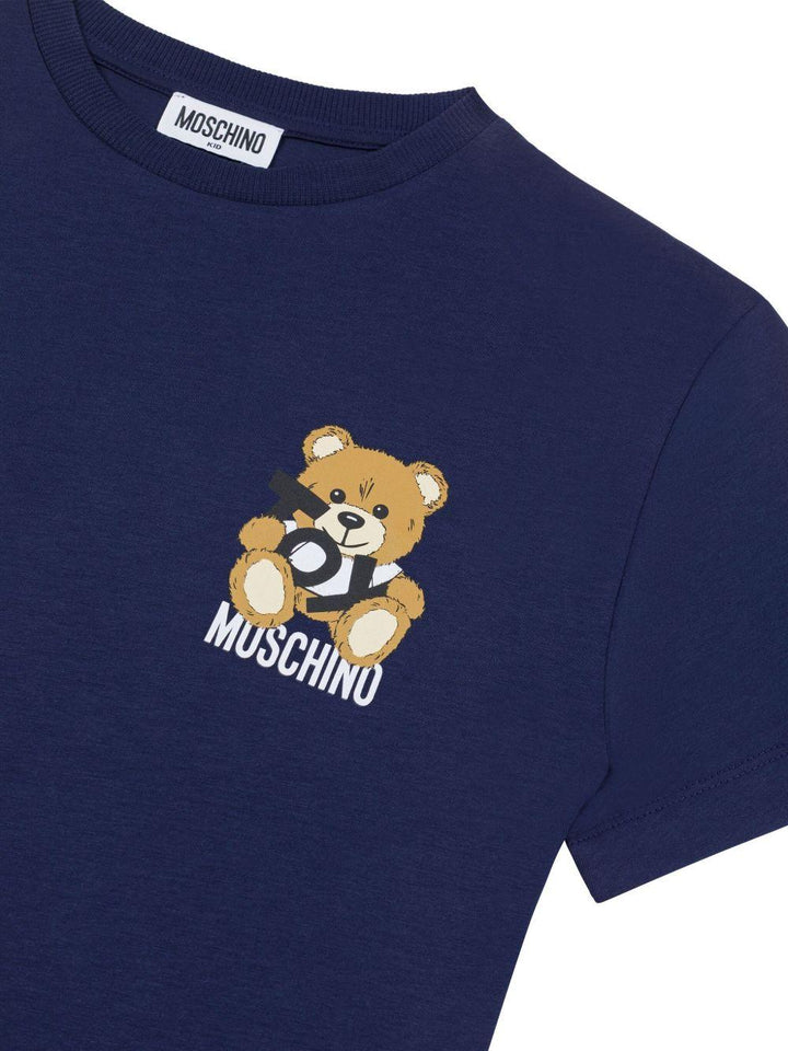T-shirt blu navy per bambino