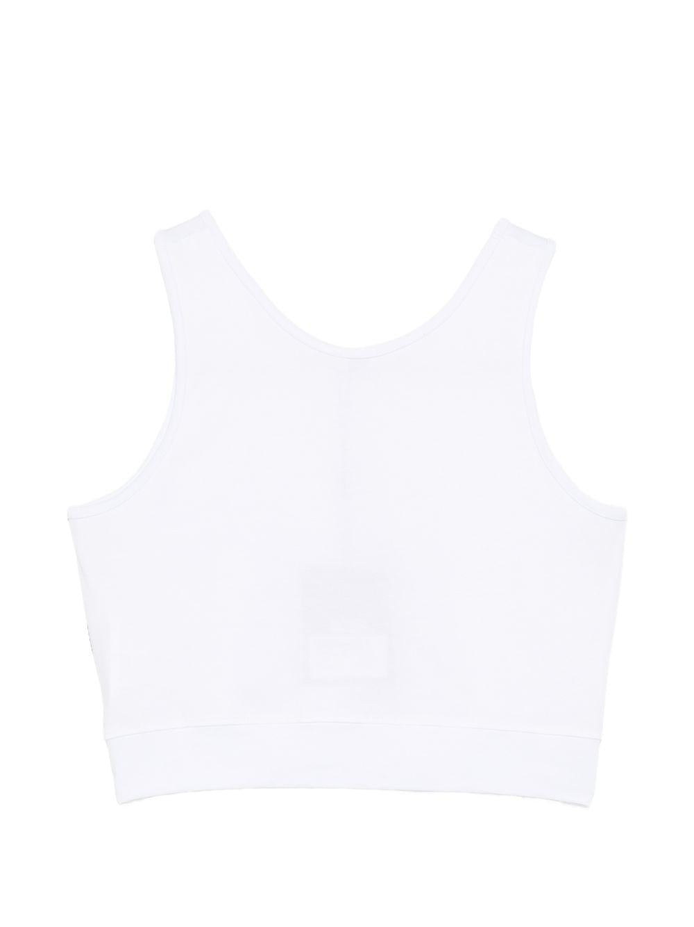 T-shirt bianca per bambina C1GJQG544J336 100P Gcds Kids 