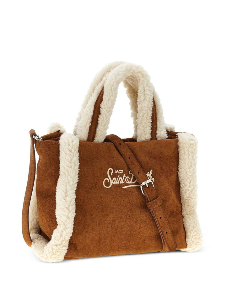 Borsa marrone per bambina VAMI020 00486I MC2 Saint Barth Kids 