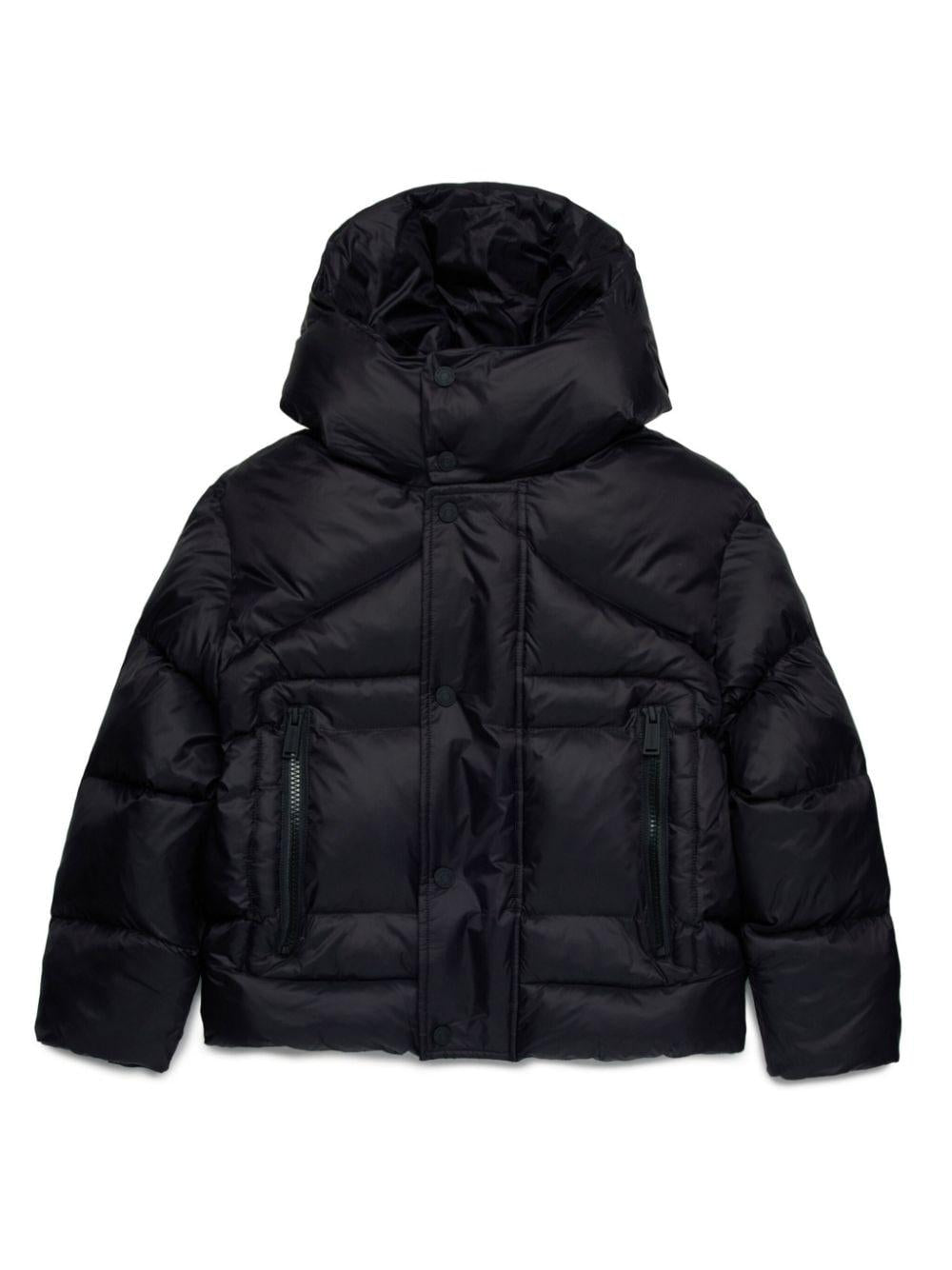 Giubbotto nero per bambino DQ2663D0ABC DQ900 Dsquared2 Kids 