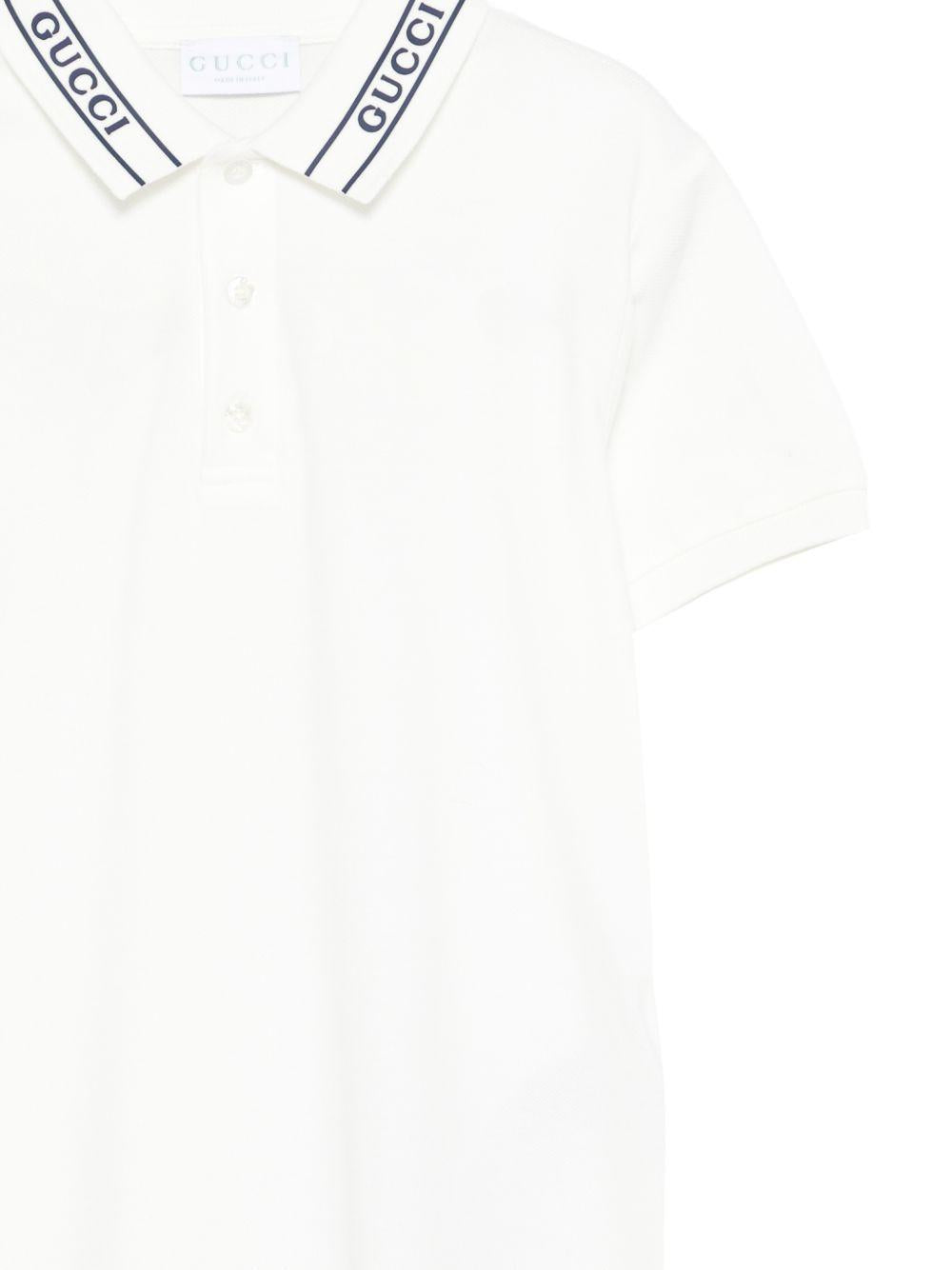 T-shirt bianco per bambino 805405XJHNL 9024 Gucci Kids 