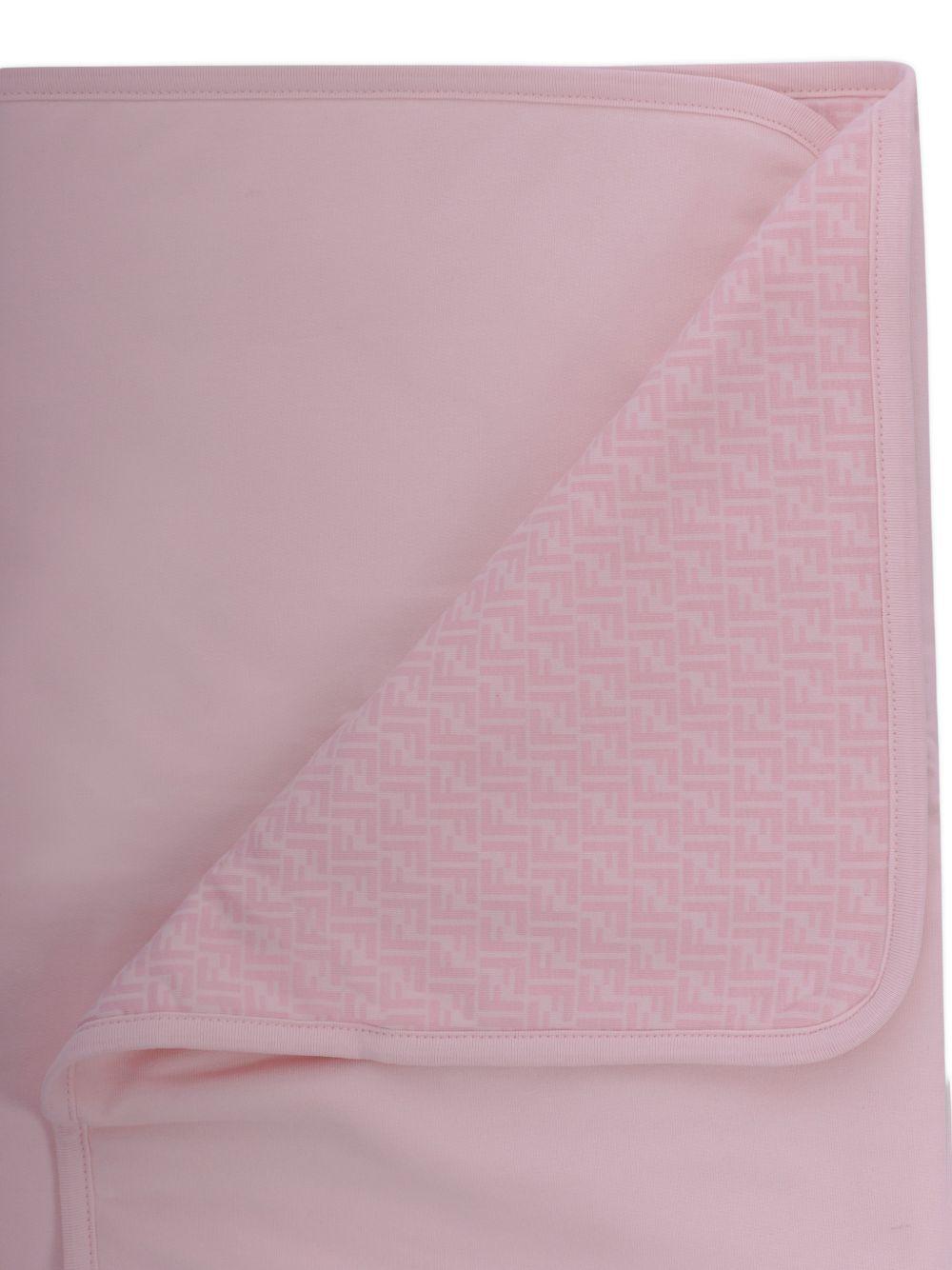 Coperta rosa per neonata BUJ3288RA F0C11 Fendi Kids 