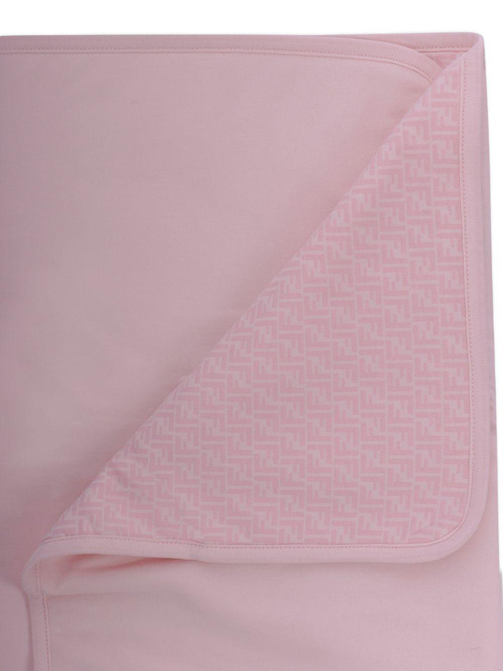 Coperta rosa per neonata BUJ3288RA F0C11 Fendi Kids 
