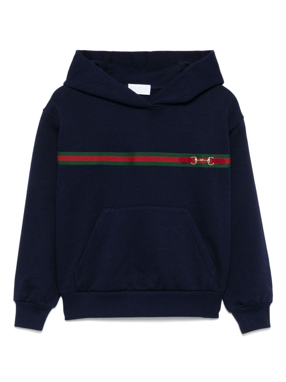 Felpa blu navy per bambino 787341XJHID 4780 Gucci Kids 