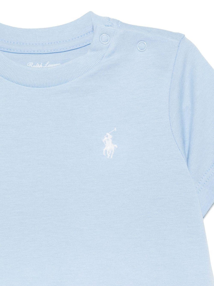 T-shirt celeste per bambino