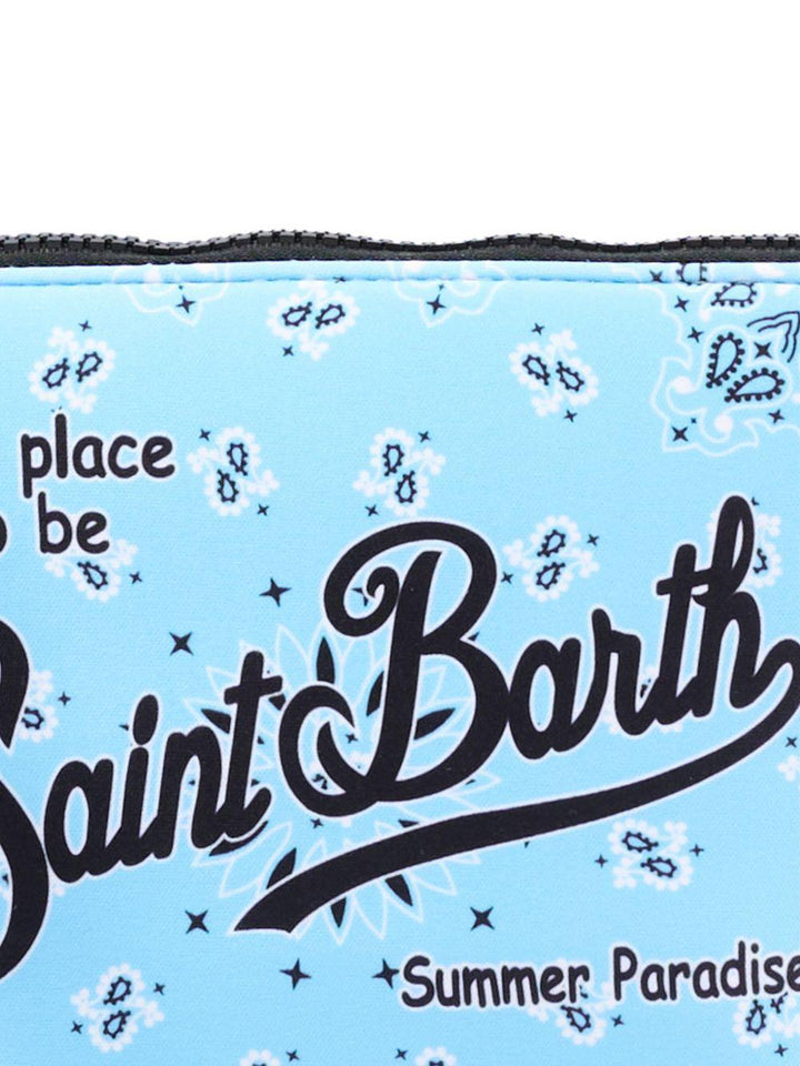 Borsa azzurra per bambina ALIN001 03136L MC2 Saint Barth Kids 
