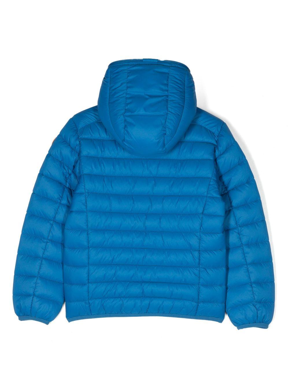 Giubbotto blu reale per bambino J30650BGIGA21 90058 Save The Duck Kids 