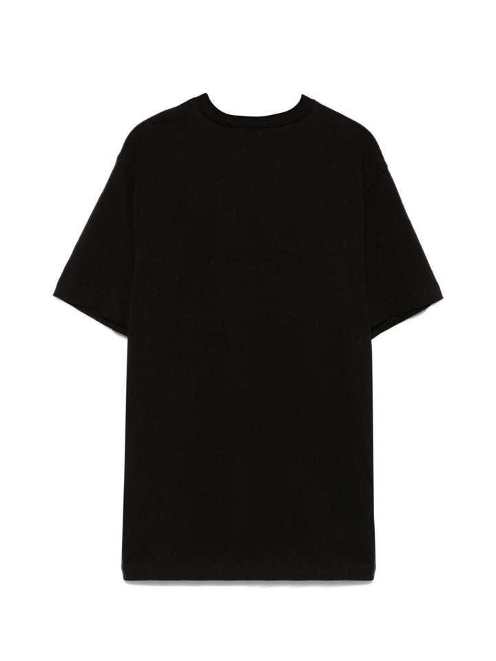 T-shirt nero per bambino J025870GRAI K900 Diesel Kids 