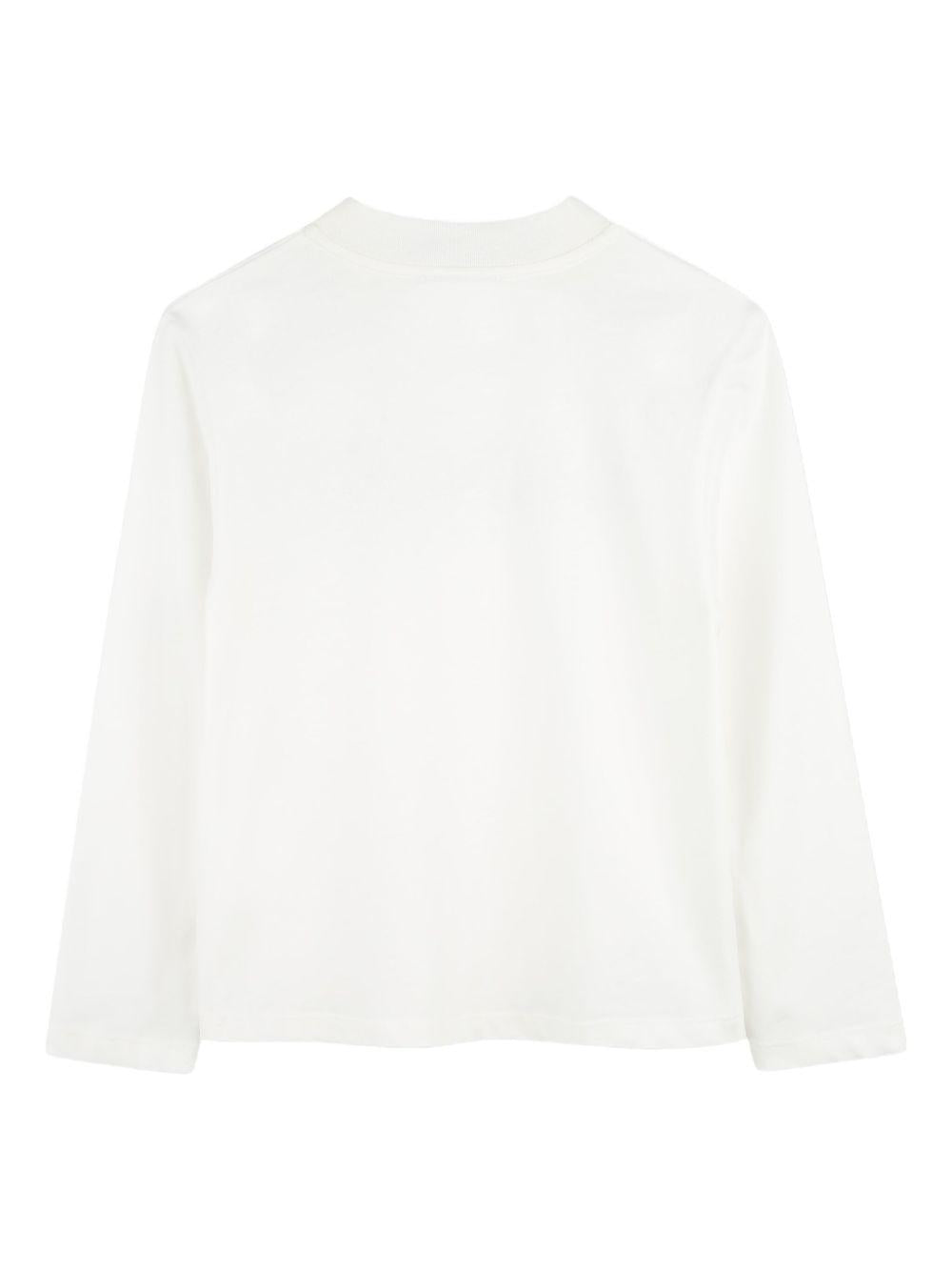 T-shirt bianco per bambino N30253 117 Lanvin Enfant 