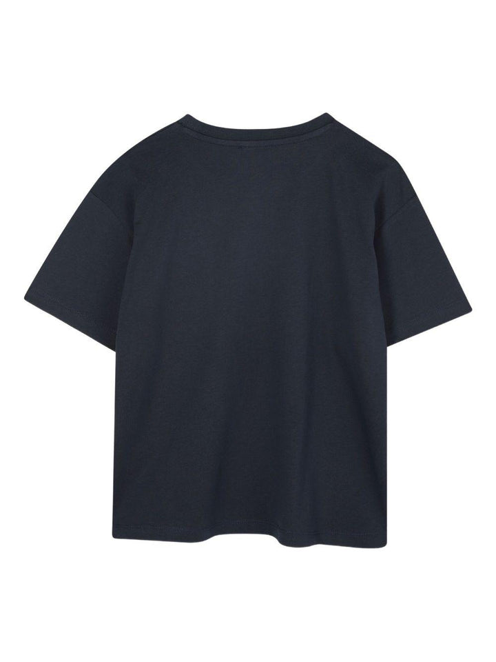 T-shirt blu navy per bambino K61494 845 Kenzo Kids 