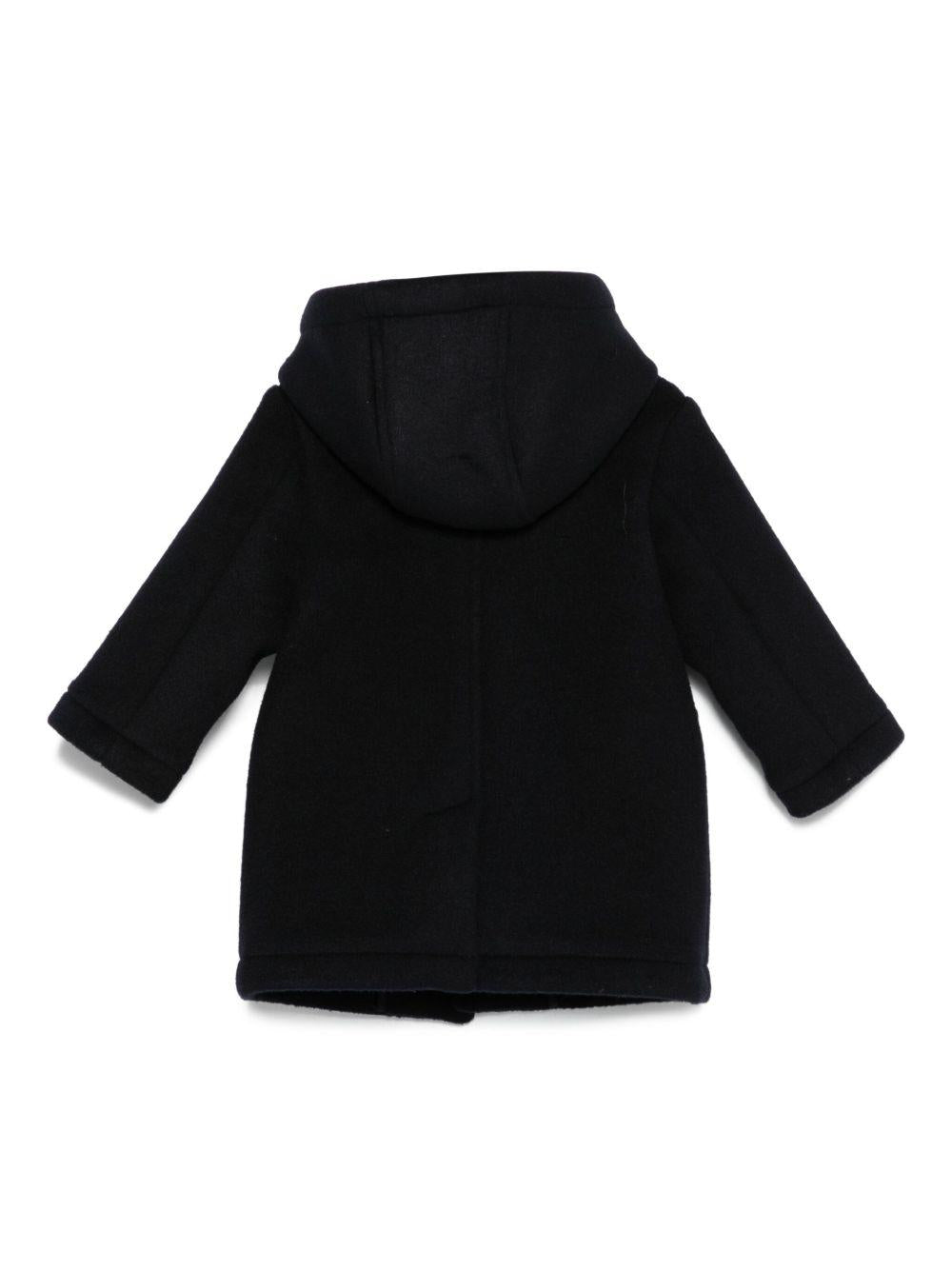 Cappotto nero per neonato EB000494AF16038 UB118 Emporio Armani Kids 