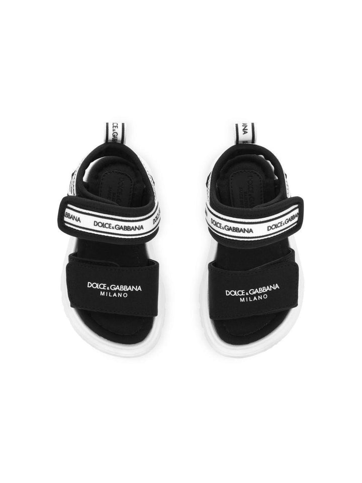 Sandali nere per bambino DL0082AE928 89690 Dolce & Gabbana Kids 