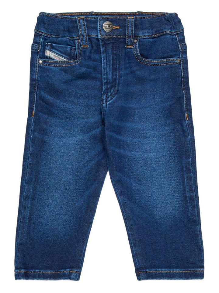 Jeans blu navy per neonato