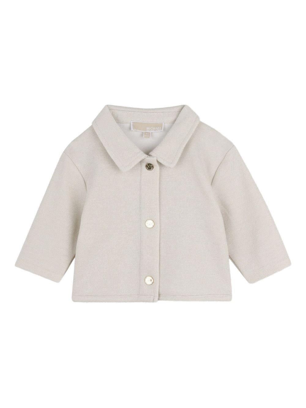 Completo bianco/beige per neonata R30546 215 Michael Kors Kids 