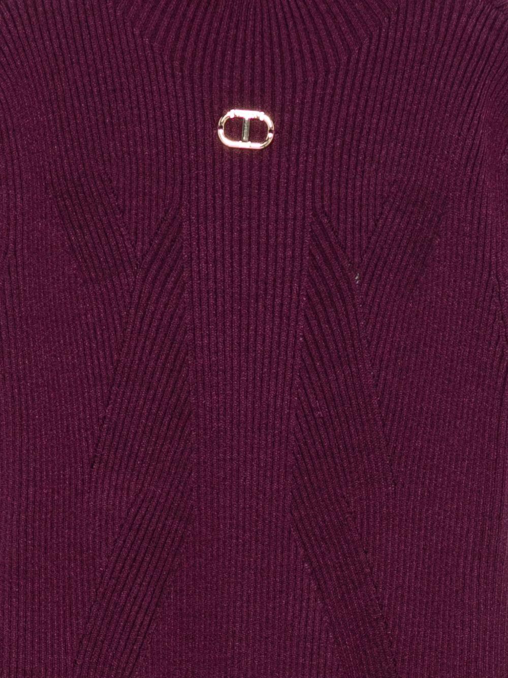 Abito viola per bambina 252GJ3040 04218 Twin Set 