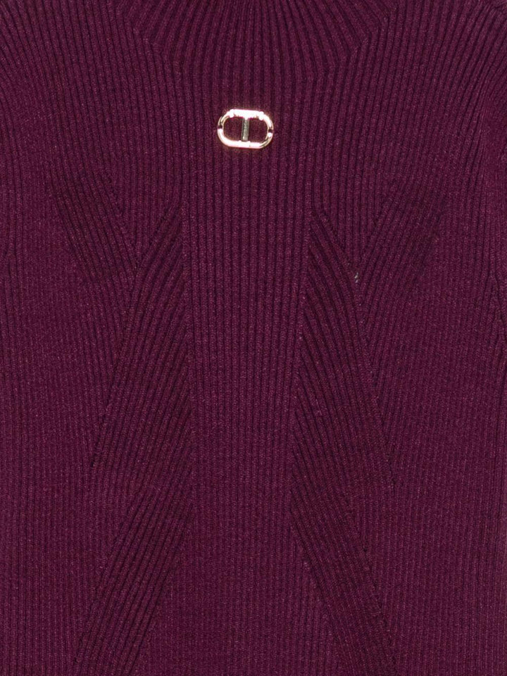 Abito viola per bambina 252GJ3040 04218 Twin Set 