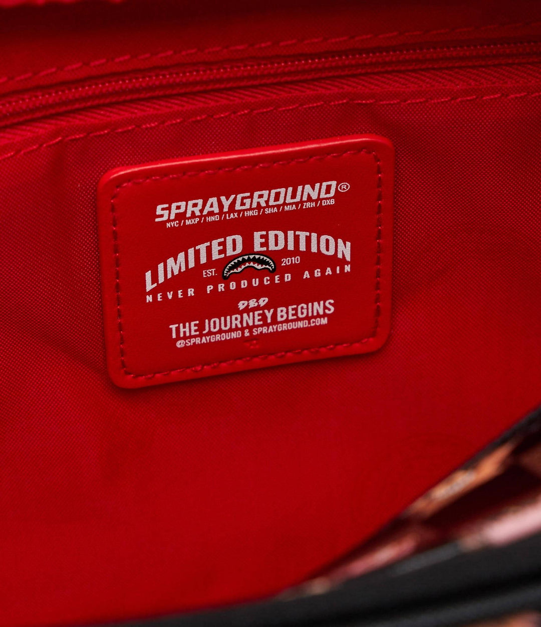 Borsa marrone/nero per bambino 910B8907 NSZ Sprayground Kid 